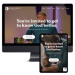 Desktop and tablet version of website for Lord of Glory Lutheran Church in Grayslake designed by SDG Digital Design in Libertyville, IL