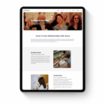 Tablet website design for Bethlehem Lutheran Church in West Dundee, IL designed by SDG Digital Design in Libertyville, IL
